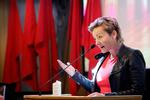 Pernille Rosenkrantz-Theil (S) vil nu koncentrere sig om at blive overborgmester i København ved efterårets kommunalvalg. Foto: Jens Dresling