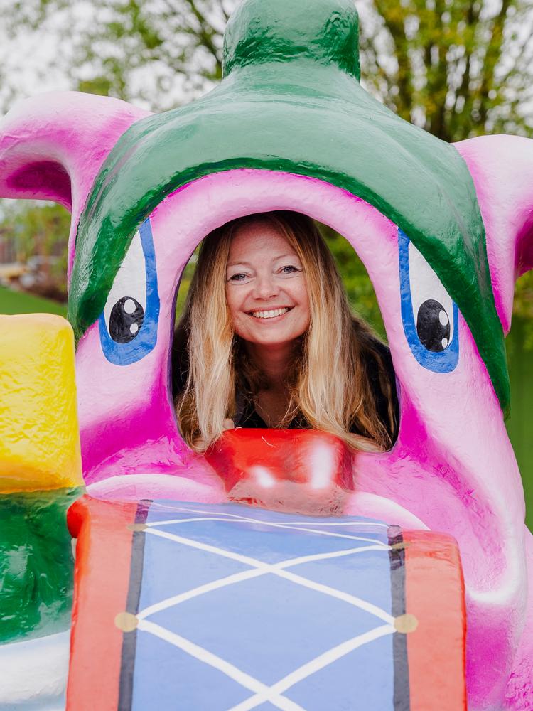 Det er ikke helt ufarligt at være grænsesøgende, indrømmer Mette Christina Nielsen. Men foreløbig kører BonBon-Land den hjem på sæsonkortholdere og den nyvundne selvtillid, som 'tilbage til rødderne'-strategien og det økonomiske overskud har pustet liv i. Foto: Anders Holst Pedersen