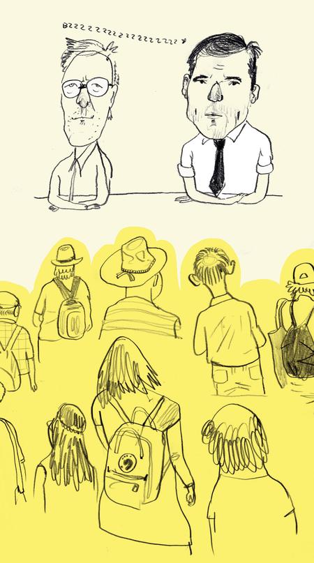 Tegning: Philip Ytournel