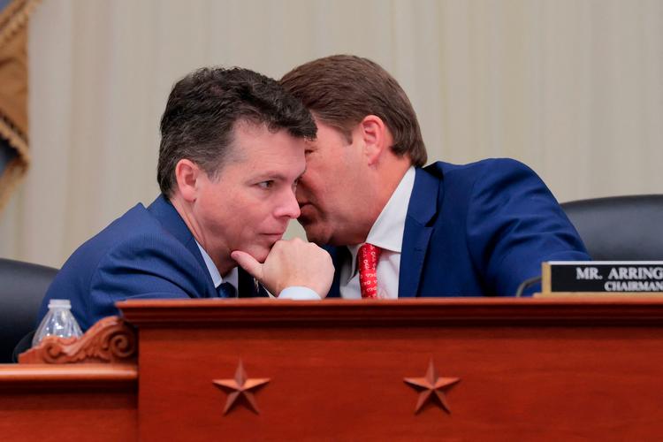 Fem af de 21 republikanske medlemmer i budgetudvalget stemte nej til pakken. Det samme gjorde samtlige 16 demokrater i udvalget. Foto: Anna Moneymaker/Ritzau Scanpix