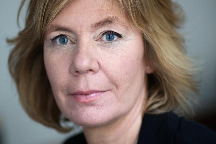 Mette Davidsen-Nielsen. Klokken 11.45. Foto: Thomas Borberg