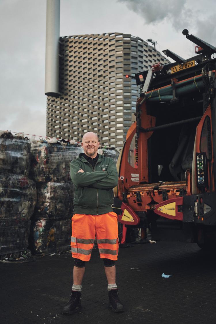 Dennis Drejers bog ’Skraldemand’ er også en anfægtet forfaldshistorie om privatisering.  Foto: Andreas Braamunk Møller 