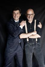 Piero d’Ettorre og Alessandro Perissinotto (th) skriver med respekt for sproget og den italienske kultur. Foto: Angelica d'Ettorre