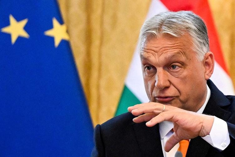 Der er flere grunde til, at vreden bobler over Ungarns leder, Viktor Orbán, lige nu. Foto: Radovan Stoklasa/Ritzau Scanpix