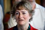  Line Barfod har samlet flertal i Borgerrepræsentationen imod Folketingets Præsidiums omstridte beslutning om, at emnet ’Anerkend Palæstina som selvstændig stat’ ikke skal debatteres ved skolevalget. Foto: Jens Dresling