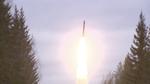 Et interkontinentalt missil affyres under en øvelse i Rusland. Foto: Russian Defence Ministry/Ritzau Scanpix