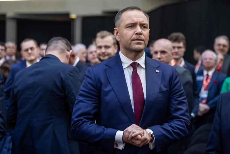 Karol Nawrocki er modstander af et ukrainsk medlemskab af Nato og EU, men står fast på støtten til Ukraine.  Foto: Wojtek Radwanski/Ritzau Scanpix