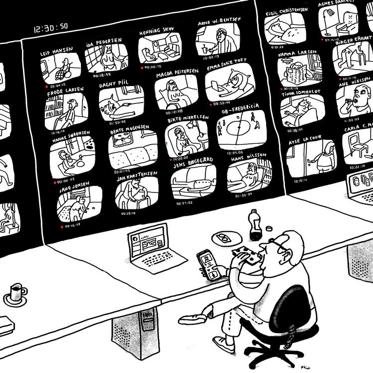 Tegning: Philip Ytournel