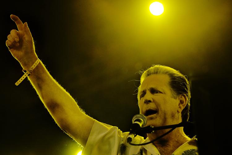 Brian Wilson gav i 2005 koncert på Roskilde Festival, hvor han opførte sit ikoniske album 'Smile' i sin helhed. Foto: Anders Birch