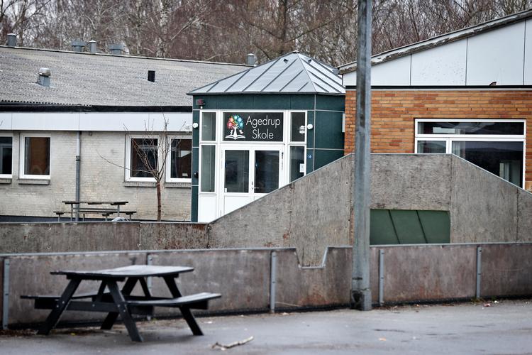 I maj besluttede man i København, at der også her skal arbejdes på at oprette time-out skoler. Billedet er af Agedrup Skole i Odense, som har været ramt af problemer med krænkende og udadreagerende elever.  Foto: Jens Dresling