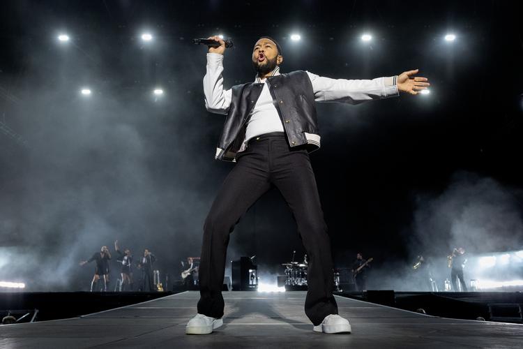 Last year, 46-year-old John Legend celebrated the 20th anniversary of his debut album 'Get Lifted.' He is now touring with it. Foto: Thomas Borberg