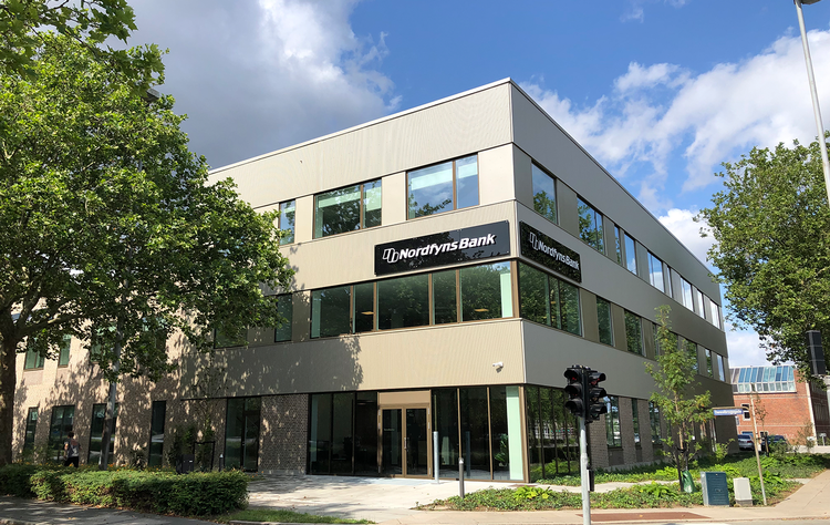 Nordfyns Bank har hovedsæde i Odense. Pressefoto Nordfyns Bank