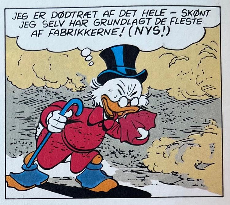 Foto: Carl Barks, fra Bedste historier om Anders And nr. 29. Serieforlaget, 1989