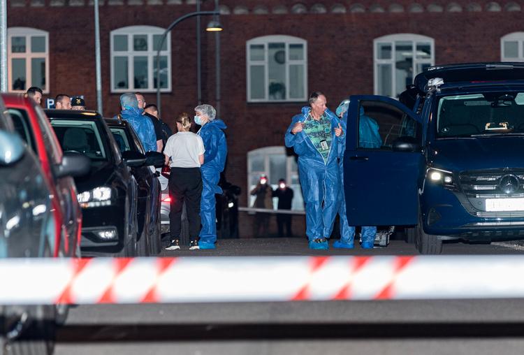 En 77-årig kvinde blev tirsdag aften fundet død på en adresse i Roskilde. Kvindens 45-årige søn var til stede i lejligheden og blev anholdt. Foto: Steven Knap/Ritzau Scanpix