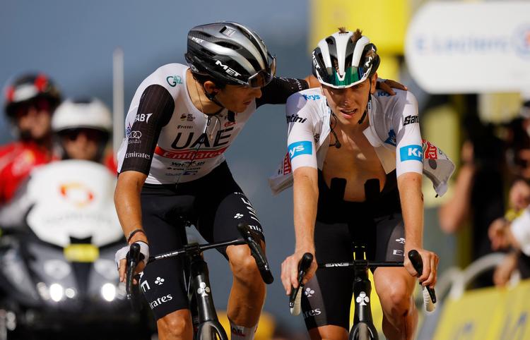 Tadej Pogacar led sit største Tour de France-nederlag på Col de la Loze. Foto: Stephane Mahe/Ritzau Scanpix