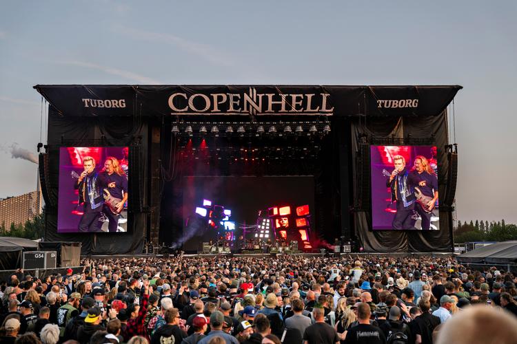 Billy Idol var en af artisterne på scenen fredag ved Copenhell. Desværre er en mand død efter en voldsepisode i forbindelse med festivalen. Foto: Torben Christensen/Ritzau Scanpix