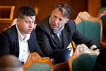 To af de frafaldne moderater, løsgængerne Mike Fonseca (t.v.) og Jon Stephensen, er i centrum i sag om Moderaterne.   Foto: Jens Dresling