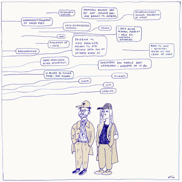 Tegning: Philip Ytournel