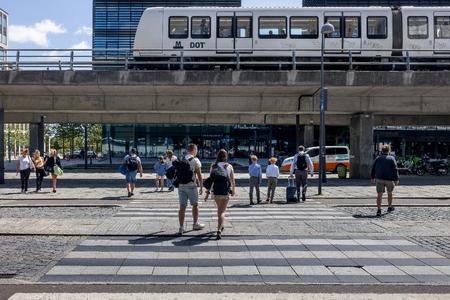 Metro line M1 to Vestamager is the lifeline of Ørestad. In just 13 minutes, you can travel from the southernmost part of Ørestad to Kongens Nytorv. Foto: Nicolai West