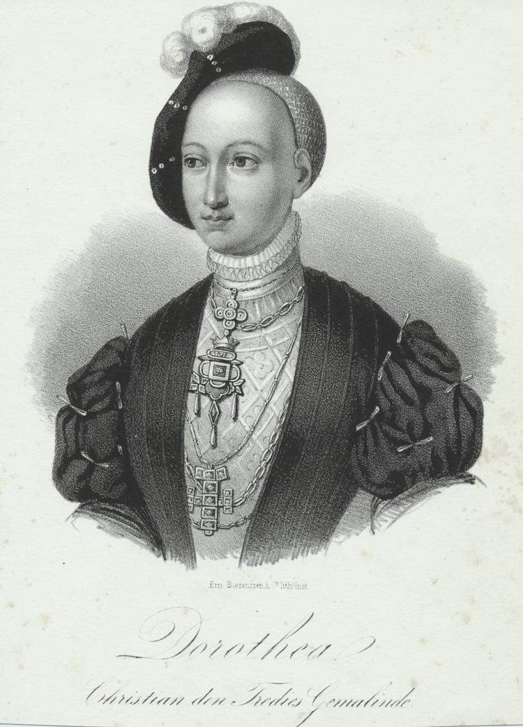 Tyskfødte dronning Dorothea var mere optaget af Syd og Sønderjylland end hoffet i København.  Foto: Museum Sønderjylland