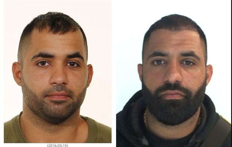 Interpols billeder af Ismail Abdo.  Foto: Interpol