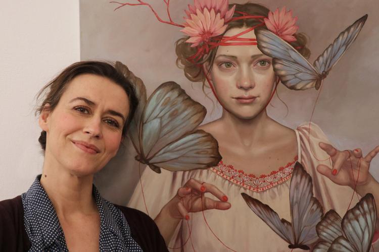Lisa Lach-Nielsen har i år forladt København er og er flyttet til Lynæs i Nordsjælland, hvor hun havde håbet at finde arbejdsro. Men nu er hun hovedperson i en egyptisk kunstskandale. Foto: Pr-foto