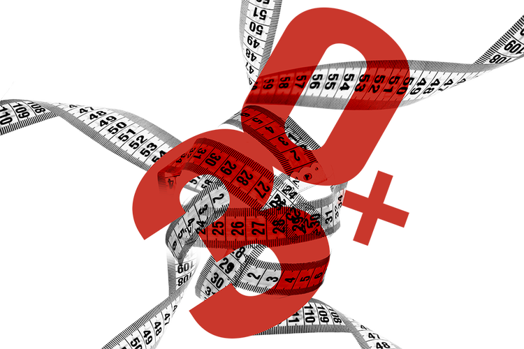 Severe obesity is defined as a BMI of 30 or higher. Fotocollage: Tomas Østergren. Foto: Freepik