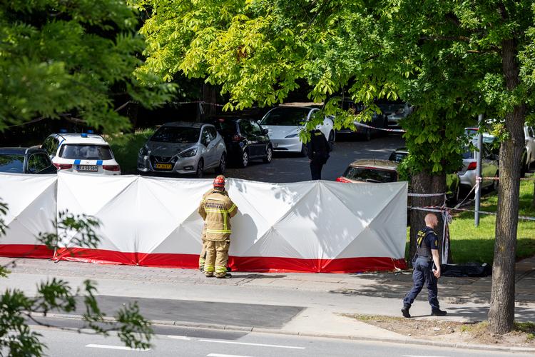 I årets første syv måneder har der hidtil været 14 sager, som politiet efterforsker, ud fra at en kvinde er blevet dræbt eller udsat for dødsvold. Et af dem var her i Brønshøj, hvor en 47-årig kvinde blev stukket ihjel på åben gade af sin eksmand.  Foto: Thomas Borberg