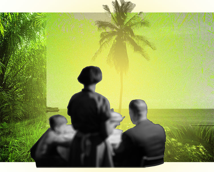 Kollage: Christine Vierø Larsen. Originalfoto: Miriam Dalsgaard, Mads Nissen, Erik Gleie