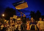 Volodymyr Zelenskyj har været i modvind pga. en sammenlægning af to antikorruptionsagenturer. Nu har parlamentet vedtaget en ny lov, der skal sikre agenturernes uafhængighed. Foto: Stanislav Kozliuk/Ritzau Scanpix