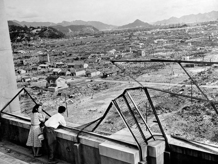 Hiroshima i ruiner, 1948 – tre år efter atombomben dræbte omkring 140.000 mennesker og bidrog til Japans kapitulation og afslutningen på Anden Verdenskrig.  Foto: -/Ritzau Scanpix