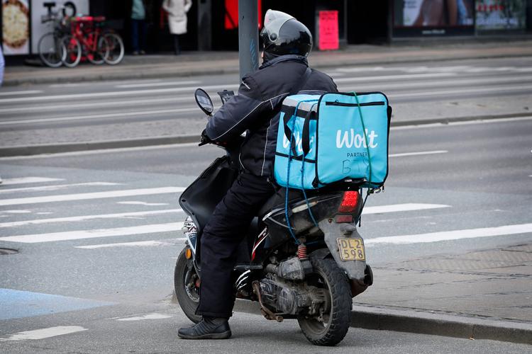 Næsten dagligt mærker jeg irritationen boble i mig, når jeg ser et Wolt-bud. Foto: Jens Dresling