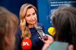 Den svenske vicestatsminister, Ebba Busch, mener, at hendes egen regering tager for let på Hamas' ansvar i Gaza-krigen.  Foto: 10050 Pontus Lundahl/Ritzau Scanpix