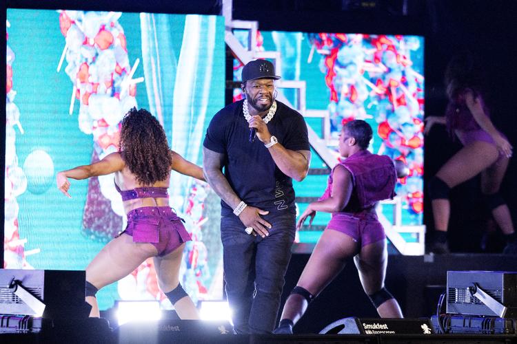 50 Cent gjorde sit for at kaste sig ind i kampzonen – men han blev hængende lidt for længe i fortiden. Foto: Thomas Borberg