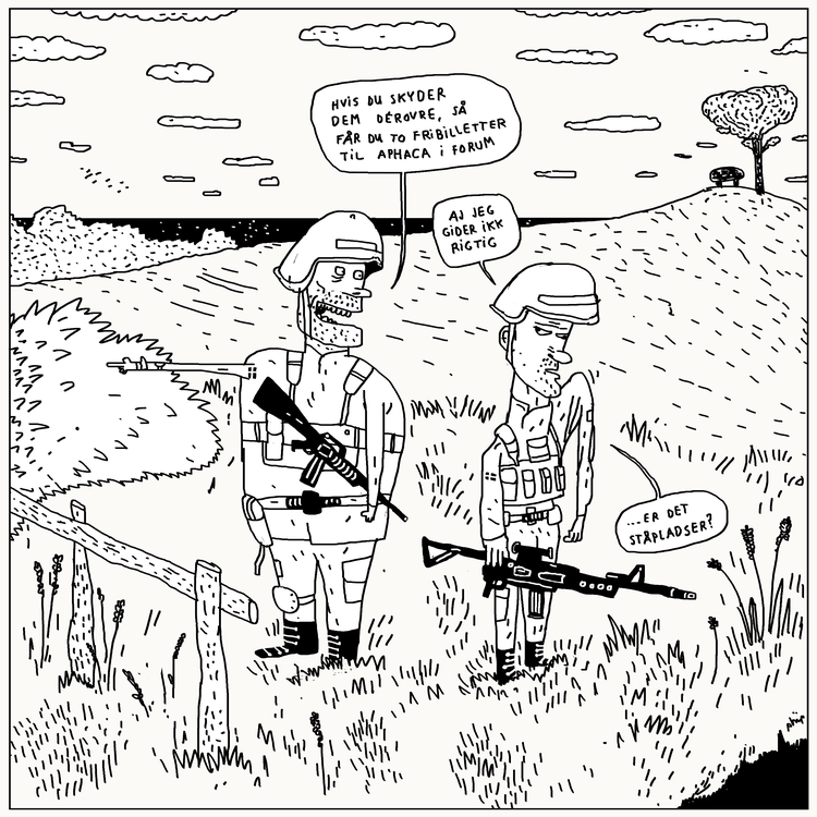 Tegning: Philip Ytournel