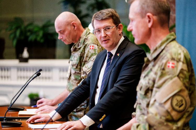Det er forsvarsminister Troels Lund Poulsen (V), der med stort set alle Folketingets partier bag sig har fremsat den nye lov, som møder stor kritik og bekymring. Foto: Tariq Mikkel Khan