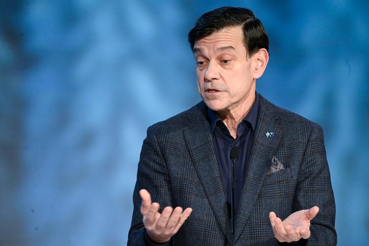 Sveriges tidligere nationale sikkerhedsrådgiver Henrik Landerholm har haft glemt fortrolige papirer på et kursussted, sin notesbog i et radiostudie og sin mobiltelefon på den ungarske ambassade.  Foto: Henrik Montgomery/tt/Ritzau Scanpix