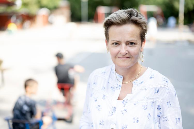 Overborgmesterkandidat Pernille Rosenkrantz-Theil (S) vil indføre en ny universel velfærdsydelse i København. Foto: Thomas Borberg