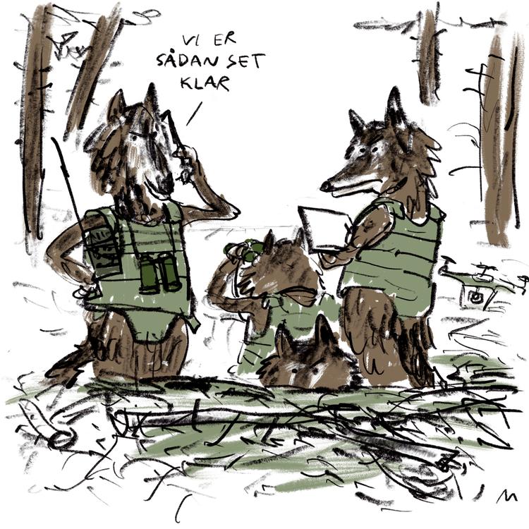 Tegning: Mette Dreyer