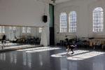 Dansebygningen på Holmen i København er solgt til erhvervsmanden Jan Ghisalberti. Fremover vil han vise kunst i bygningen, der i 20 år har været epicenter for moderne dans i København.  Foto: Anders Holst Pedersen