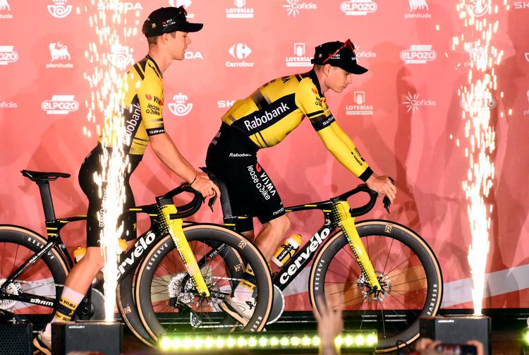 Jonas Vingegaard melder om god form forud for Vuelta a España-starten i Torino. Siden andenpladsen i Tour de France har danskeren hvilet ud, inden den stod på højdetræning i Annecy. Foto: Marco Bertorello/Ritzau Scanpix