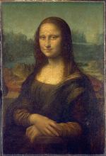 Et af kunsthistoriens mest kendte billeder er signeret af Leonardo da Vinci: Mona Lisa, som retteligen hedder 'La Giaconda'.  