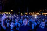 Skulder ved skulder på årets Smukfest i Skanderborg. Foto: Thomas Borberg