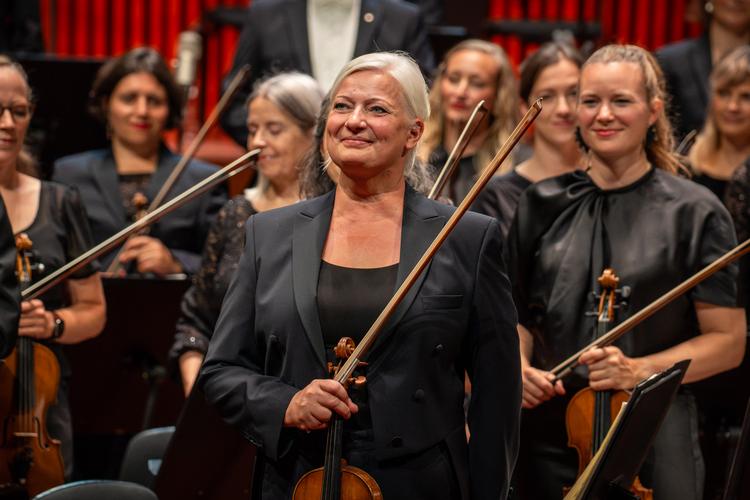 DR Symfoniorkestret satte tre fede streger under, at de ikke længere er et nicheforetagende. De er Danmarks brede klassiske kulturtilbud. Foto: Nikolaj Bransholm