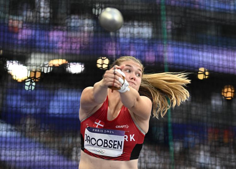 Hammerkasteren Katrine Koch Jacobsen er en af de to danske kvinder, der deltager ved VM i atletik i Japan og derfor skal gennemgå en kønstest for at stille op. Arkivfoto:  Dylan Martinez