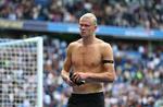 Soccer Football - Premier League - Brighton &amp; Hove Albion v Manchester City - The American Express Community Stadium, Brighton, Britain - August 31, 2025 Manchester City's Erling Haaland looks dejected after the match Action Images via Reuters/Matthew Childs EDITORIAL USE ONLY.NO USE WITH UNAUTHORIZED AUDIO, VIDEO, DATA, FIXTURE LISTS, CLUB/LEAGUE LOGOS OR 'LIVE' SERVICES. ONLINE IN-MATCH USE LIMITED TO 120 IMAGES, NO VIDEO EMULATION.NO USE IN BETTING, GAMES OR SINGLE CLUB/LEAGUE/PLAYER PUBLICATIONS. PLEASE CONTACT YOUR ACCOUNT REPRESENTATIVE FOR FURTHER DETAILS.. Foto: Matthew Childs/Ritzau Scanpix