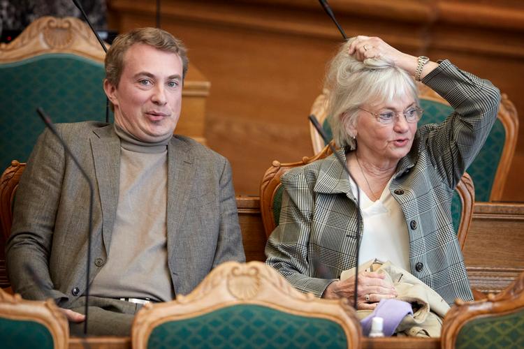 Messerschmidt lokkede Pia Kjærsgaard med, at andre DF'ere ville kunne tage »det trælse arbejde« i regionsrådet, hvis Pia Kjærsgaard blot kunne overtales til at stille op.  Foto: Jens Dresling