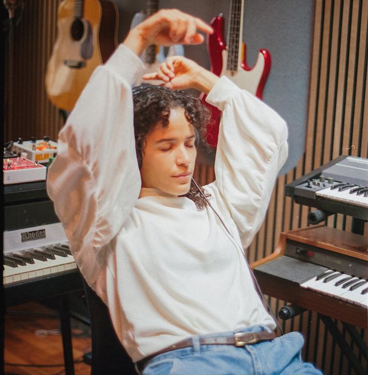 Der er noget nærmest Svend Brinkmannsk over teksterne på danske Anyas nye album, 'Før jeg sover'. Foto: Cathrine Brix