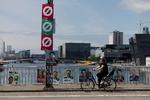 Enhedslistens valgplakater i København ved Europaparlamentsvalget i 2024. Foto: Thomas Borberg