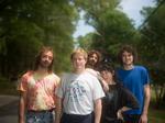 Wednesday fra Asheville i North Carolina har eksisteret med skiftende besætning siden 2017. Gennemgående figur fra starten er Karly Kartzman (nr 2 fra højre). Bandet fik deres gennembrud med 'Twin Plagues' (2021) og 'Rat Saw God' ('23), men rammer nu den helt store jackpot med mesterlige 'Bleeds'.  Foto: Dead Oceans/Playground